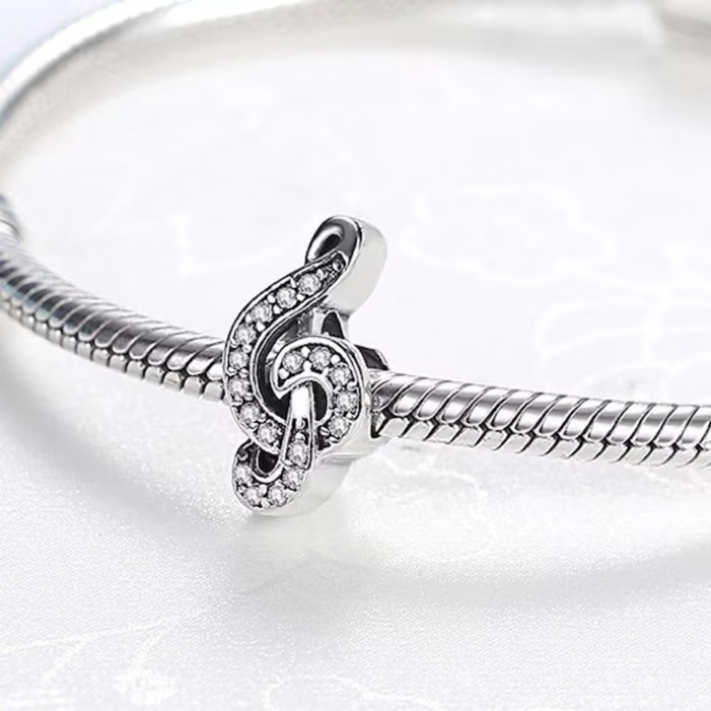 Pandora Sterling Silver Treble Clef Charm